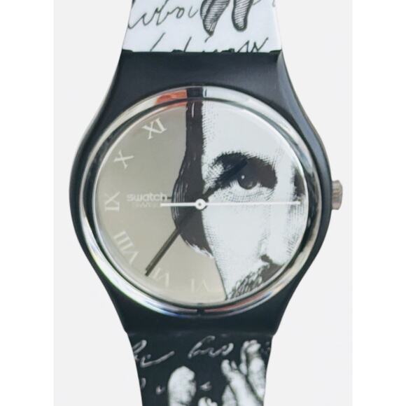 Vintage Swatch Watch GLANCE GB149 1992 Standard Gents READ DESCRIPTION PLEASE - Picture 1 of 9